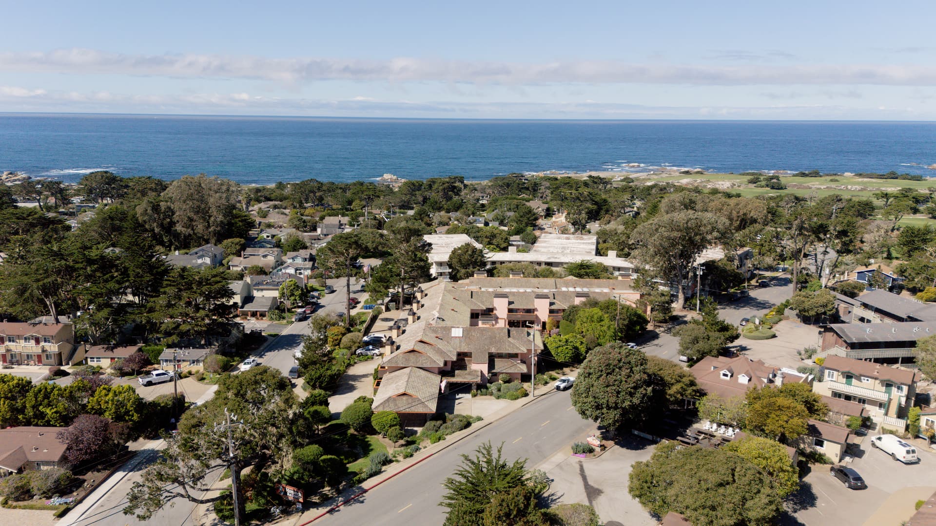 Monarch Resort Hotel exterior — Pacific Grove, California